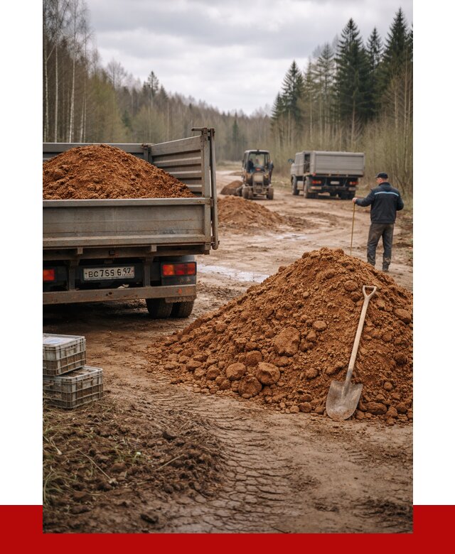 Глина и суглинки в Жигулёвске от 4554 р. за куб | ПРОНЕРУДЖгл