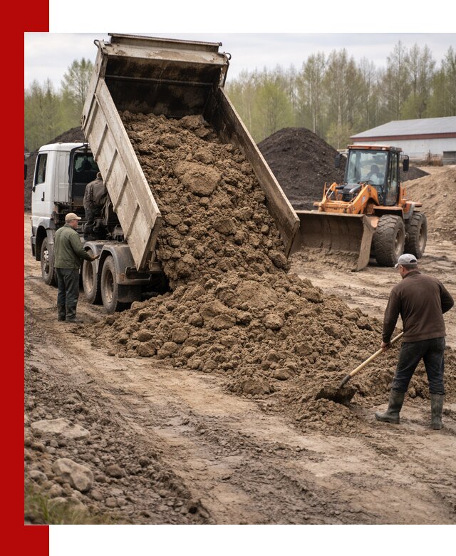 Доставка глин и суглинков в Жигулёвске оптом и вкрай