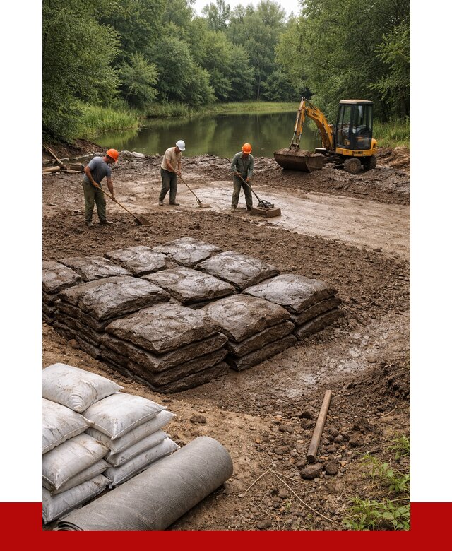 Купить глину для пруда в Жигулёвске от 4554 р. с доставкой | ПРОНЕРУДЖгл