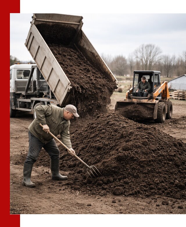 Доставка и продажа перегноя в Жигулёвске быстро и дешево