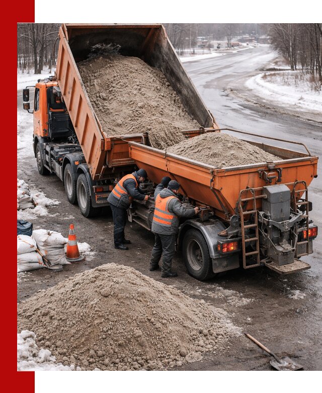Поставка и вывоз пескосоля в Жигулёвске оптом и в розницу