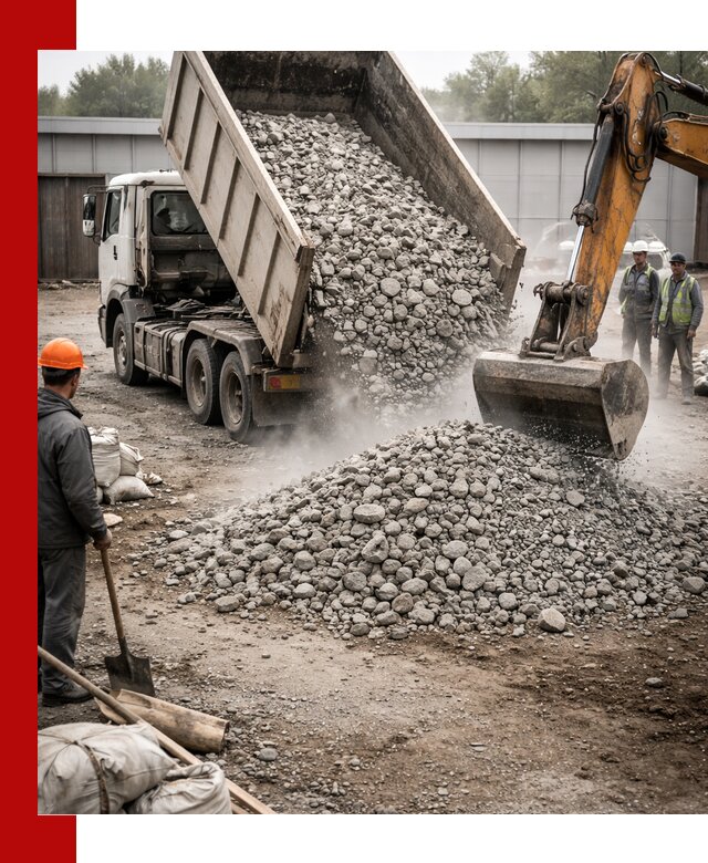 Доставка дробленого бетона в Жигулёвске оптом и в розницу