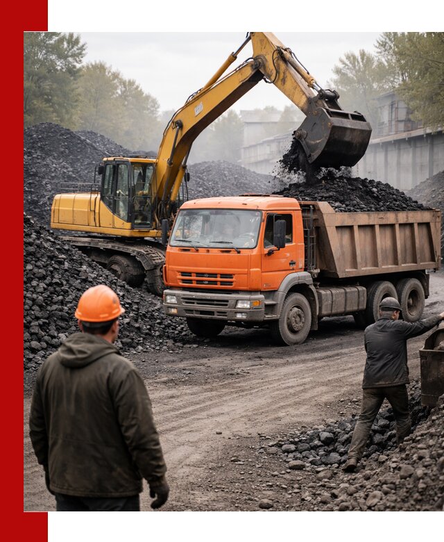 Доставка угля автотранспортом в Жигулёвске быстро и выгодно