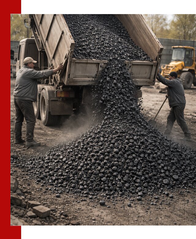Доставка угля семечка самосвалами в Жигулёвске