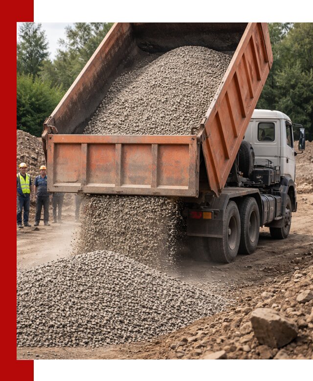 Доставка сыпучих материалов самосвалом в Жигулёвске быстро и надежно