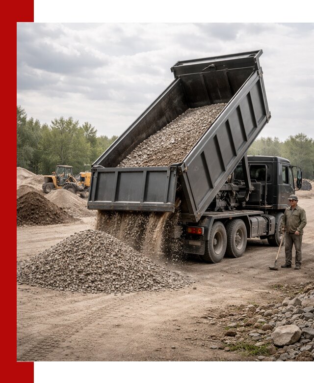 Доставка самосвалом 30 м3 по выгодным ценам в Жигулёвске