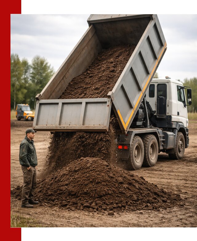 Аренда самосвала с водителем в Жигулёвске для сыпучих грузов и навоза