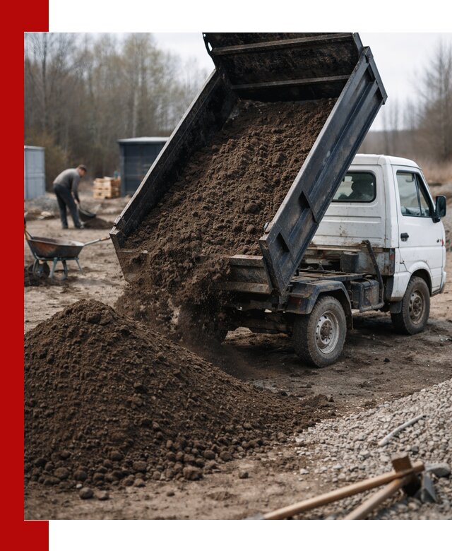 Аренда минисамосвала в Жигулёвске для доставки сыпучих материалов