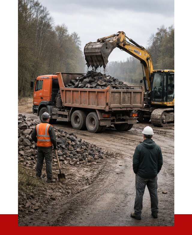 Вывоз асфальта в Жигулёвске от 4554 р. самосвалом ПРОНЕРУДЖгл