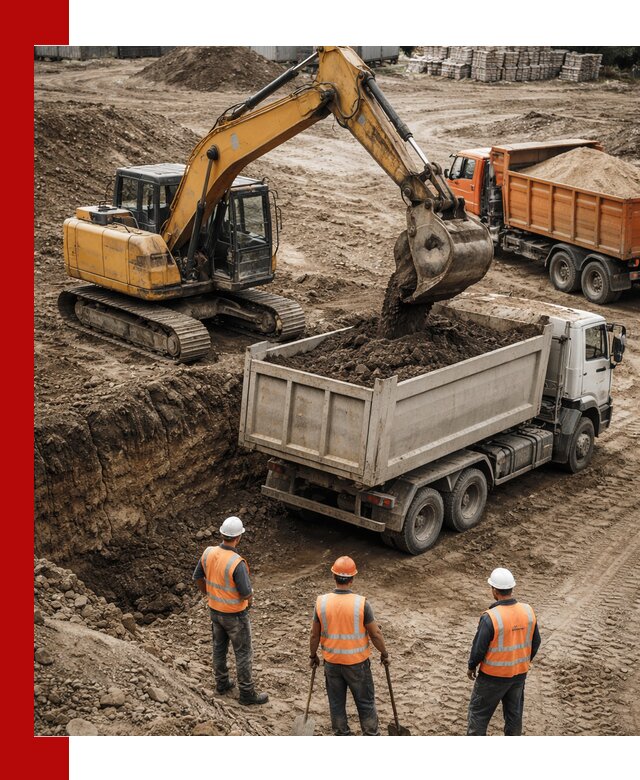 Разработка грунта для строительства и благоустройства в Жигулёвске