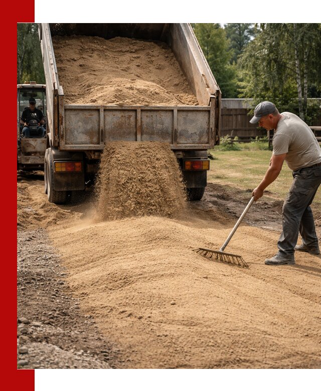 Отсыпка участка песком в Жигулёвске быстро и качественно