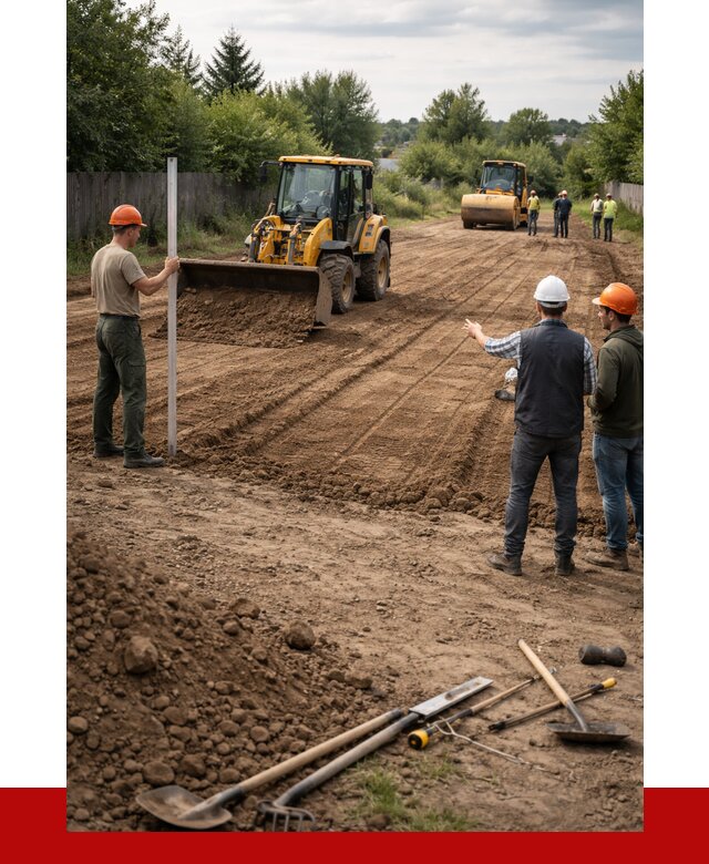 Планировка участка грунтом в Жигулёвске от 4554 р ПРОНЕРУДЖгл