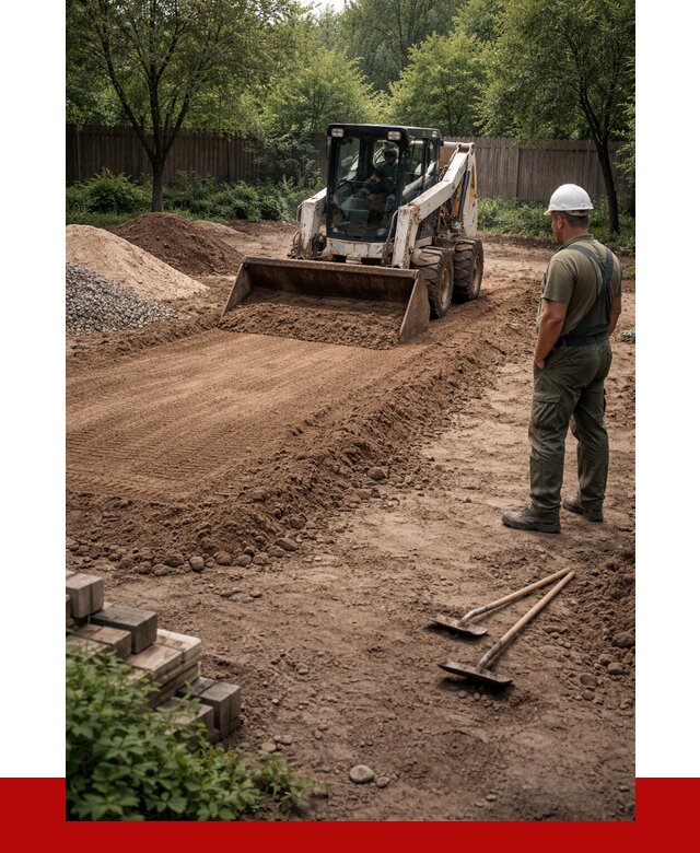 Выравнивание участка под ключ в Жигулёвске от 3542 р. | ПРОНЕРУДЖгл